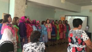 Марийская песня "Тылзе удыр". Ансамбль "Шонанпыл". Село Маядык, Дюртюлинский район.