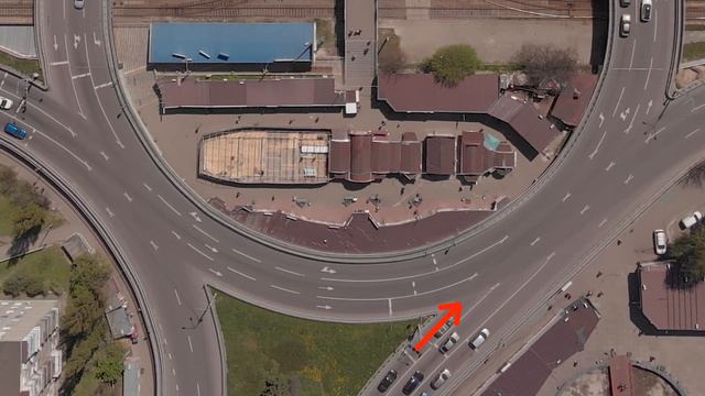 Как проезжать кольца. Круговое движение смотреть онлайн