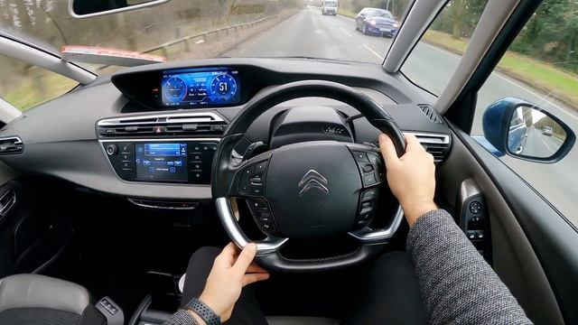 CITROEN C4 GRAND PICASSO EXCLUSIVE - POV TEST DRIVE & REVIEW (UK) смотреть онлайн