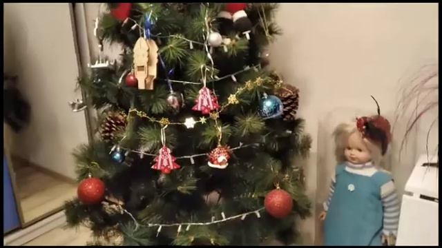 МОЁ ПЕРВОЕ НОВОГОДНЕЕ ВИДЕО/УКРАШАЕМ КОМНАТУ🎄🎅 смотреть онлайн