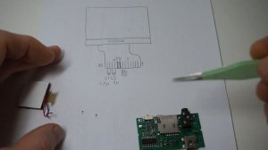 Мини дисплей 0,8” 128х64 из MP3 плеера подключение к arduino. Котроллер ST7567. Cheap mini display.
