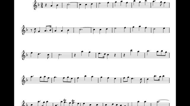 Flute Playalong I Larghetto - Handel Recorder Sonata in F major HWV 369 смотреть онлайн