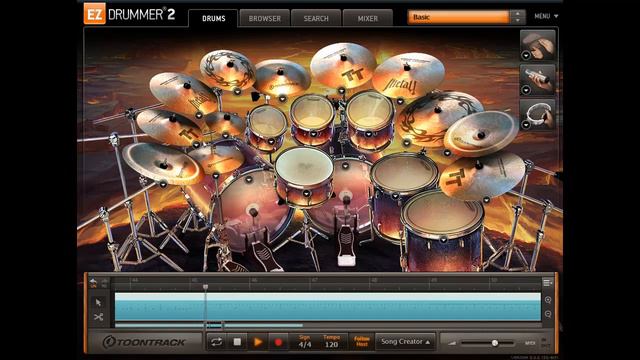 EZ Drummer 2 - Metal! EZX - Death Metal Demo смотреть онлайн