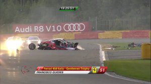 Spa 24h 2014, еще две Ferrari в щепки