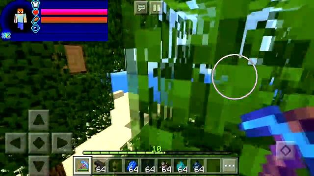 Обзор крутого дополнения на миникарту в Minecraft pe 1.2! смотреть онлайн