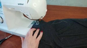 15.1.Как сшить джемпер из трикотажа. Без оверлока. Пошагово.