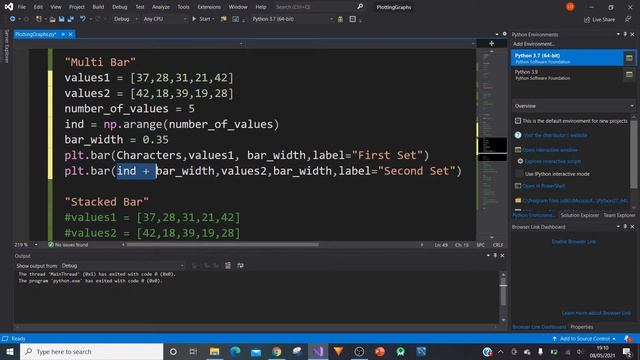 How to Create Graphs using Python l Bar Graphs