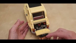 LEGO Fiat 500 Yellow Review #10271 #LoveBricks