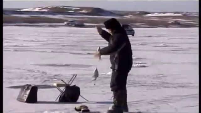 Зимняя рыбалка Нижняя Волга люблю рыбачить смотреть онлайн