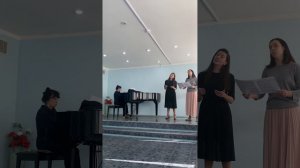 Сушкова Екатерина, Логинова Наталья. Р.н.п. «Зеленая вишенка» в обработке Маргариты Кусс