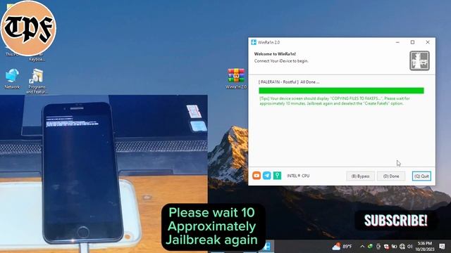 Jailbreak Rootful iOS 15.8 - iOS 15 WinRa1n v2.0  on Windows no USB