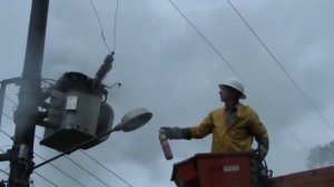 Тушение распределительного трансформатора?