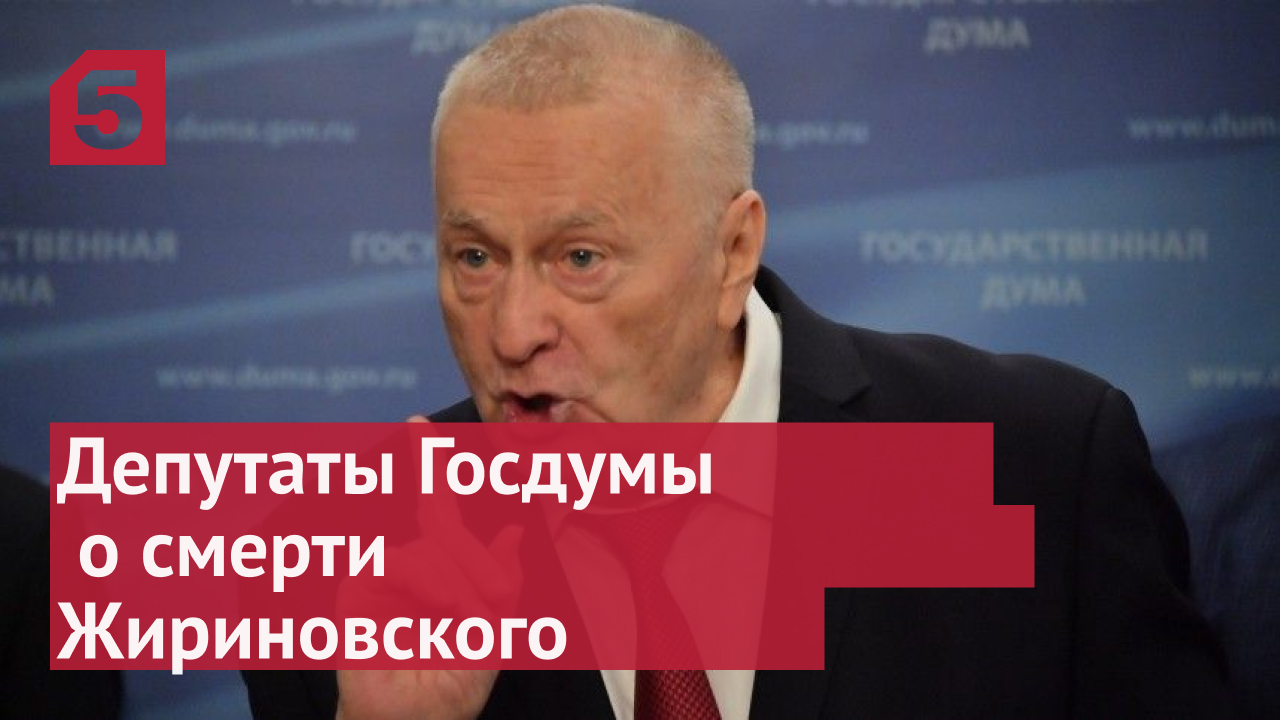 Депутаты Госдумы и Совфеда о смерти Жириновского