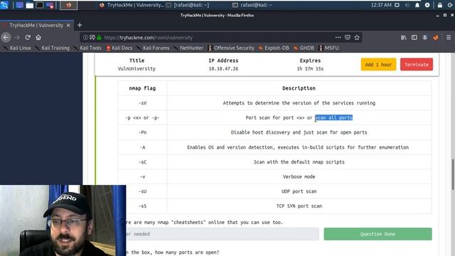 TryHackMe - Aprendendo com o Vulnversity смотреть онлайн