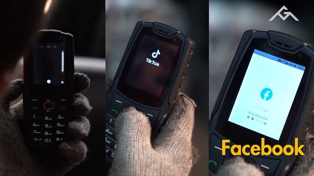 2500mAh кнопочный телефон IP68/IP69K защищенный смотреть онлайн