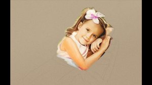 Портрет девочки. ХОлст, масло в цифре. Kartina43.ru. Digital oil painting