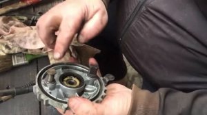 Handmade Simon.Урок. Ремонт тормоза Honda Tact AF 24.