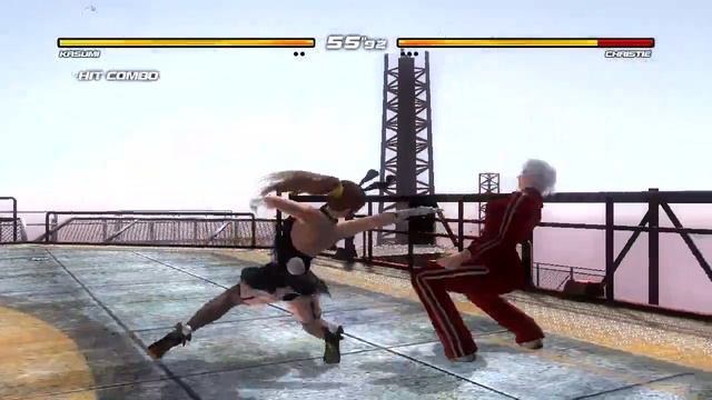 720P 60F Kasumi Test VS Christie DOA5U Play Video