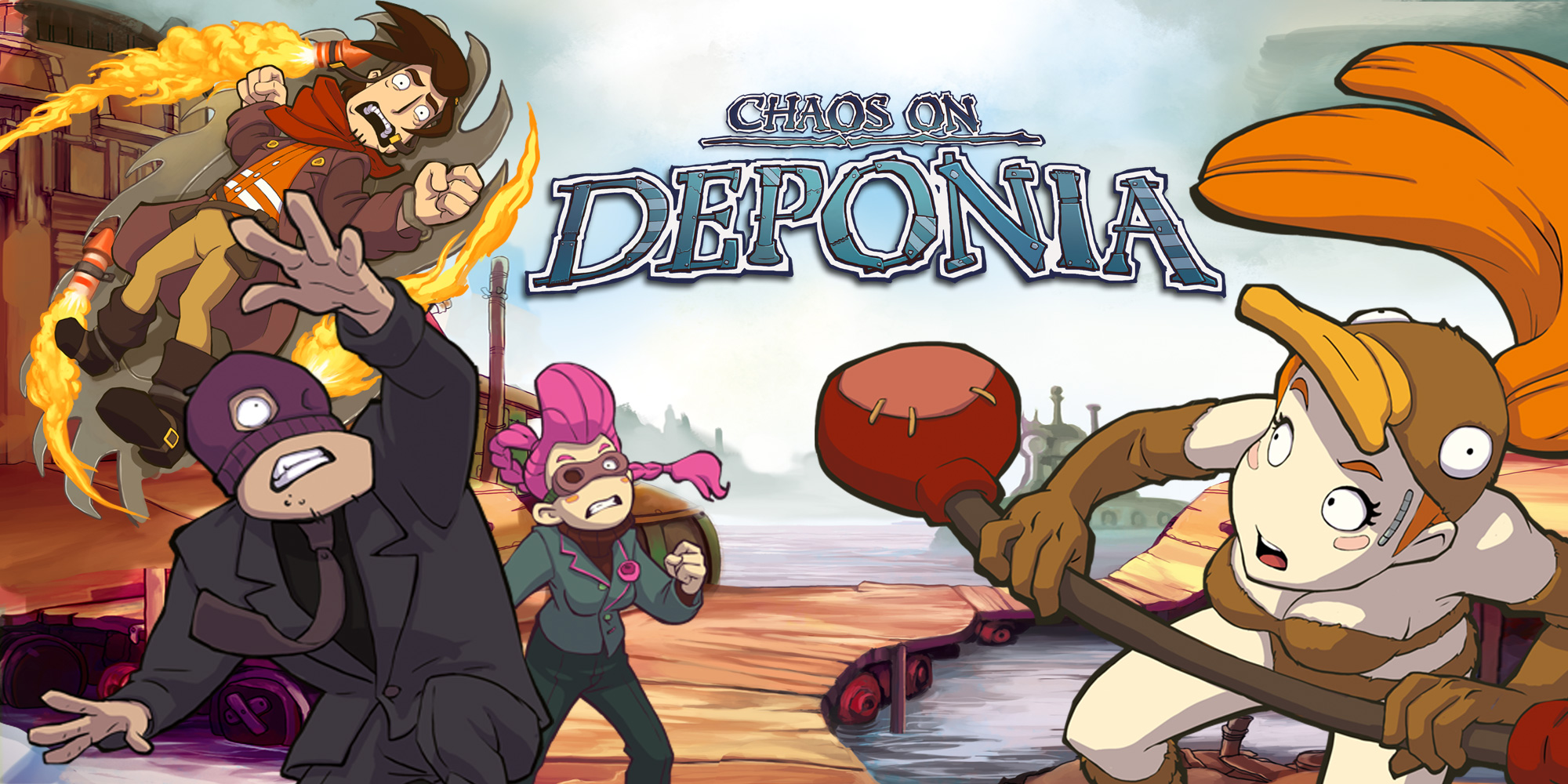 Chaos on deponia steam фото 3