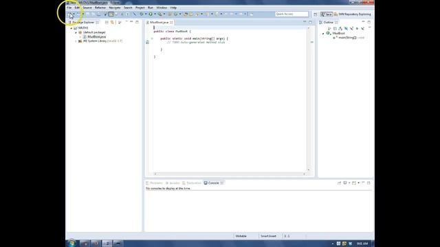 Creating a Java Project and Adding Classes