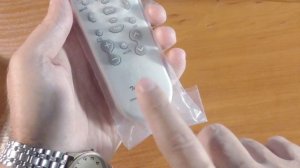 [Распаковка] Универсальный ТВ пульт ДУ Rm-139 или tv-139F