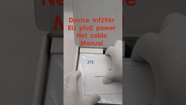 ZTE MF296R 4G CPE 300Mbps Wifi Router Support Carrier Aggregation