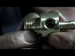 Изготовление цельного тройника из бронзы.