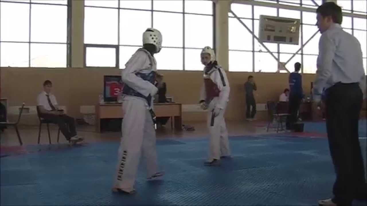 Taekwondo WTF. 29.03.2014. Турнир клуба Беркут. Хроменкова-Долженко