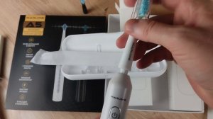Распаковка Marlone А5 Набор электрических звуковых зубных щеток