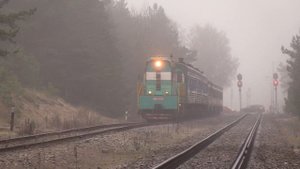 Вагоны дизель-поезда ДР1А на металлолом 6 / DR1A DMU cars to scrap metal 6