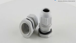 PG16 (10-14) Пластиковый кабельный ввод, серого цвета, гермоввод, вводной сальник