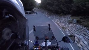 Kawasaki W800 Austria Серпантины в Австрии