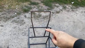 Стул в стиле лофт из профильной трубы. Своими руками