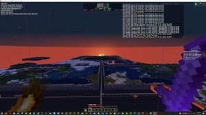 Minecraft w Voice -  Showing off Distant Horizons mod