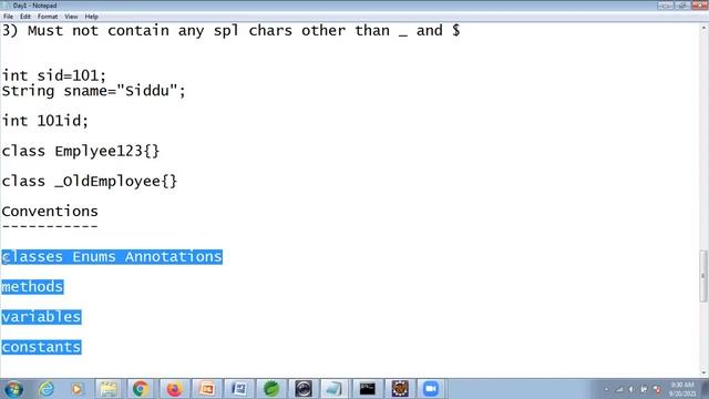 Java Keywords Identifiers Data types Core Java JSE Part1 смотреть онлайн