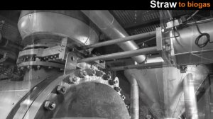 Straw to biogas