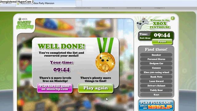 XBox Party Mansion Penthouse (My Record Time) смотреть онлайн