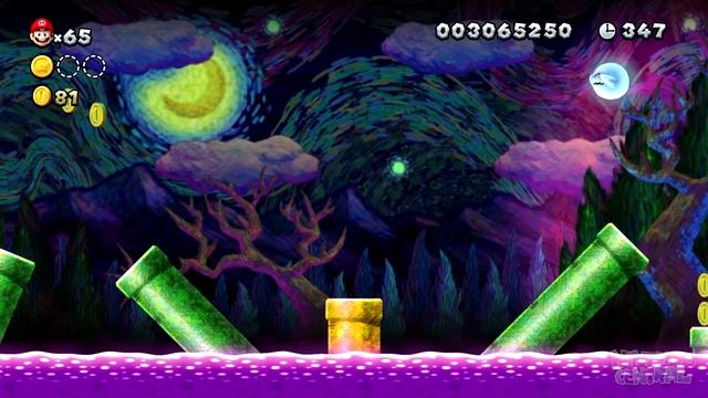 New Super Mario Bros. U Deluxe Worlds 1-9 Full Game (All Star Coins) смотреть онлайн