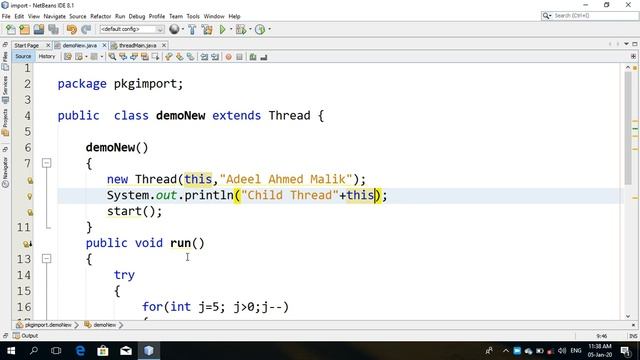how to create execute new thread in java by exdends thread class p2 смотреть онлайн