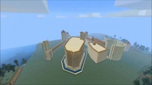 Minecraft Песчаный замок