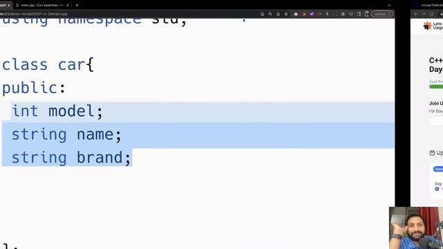 Day 5 | OOPs Concepts | C++ Programming Essentials Bootcamp (6 Days)