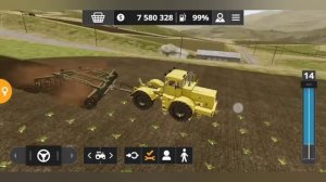 Farming simulator 20 Lite mod  Кировец к-700 и дисковая борона