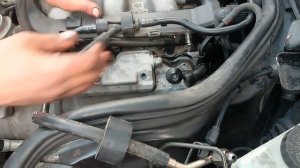 Замена прокладок клапанных крышек мерседес W210 3,2