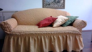 чехол на кресло и диван своими руками