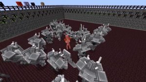 Mutant Skeleton vs All Mobs in Minecraft x100 - Mob battle