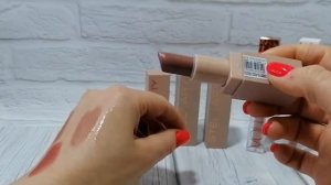 88__Свотчи помад, блесков от STELLARY.