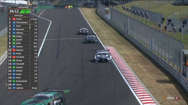 International GTOpen 2022 ROUND 4 HUNGARY - Hungaroring Race 1 смотреть онлайн