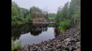 Путешествуем по Карелии. Палеовулкан Гирвас.