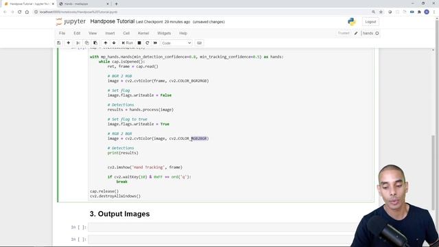 AI Hand Pose Estimation with MediaPipe and Python смотреть онлайн