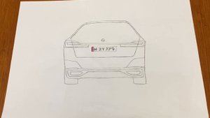 Как Нарисовать БМВ 750Li | ST KENESARY Drawing.